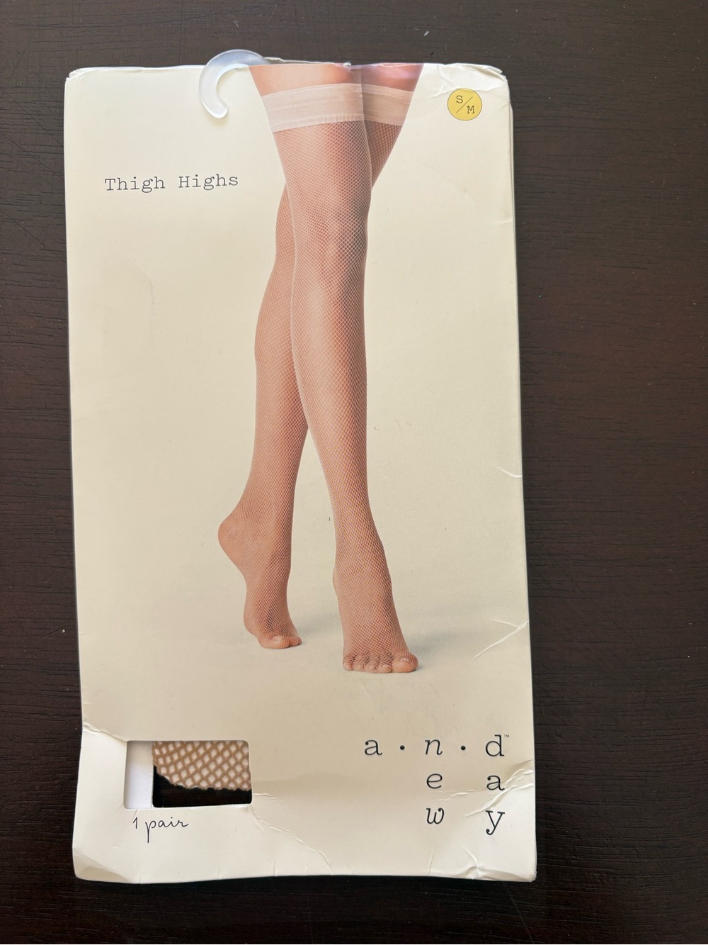 a new day Nude Fishnet Thigh Highs